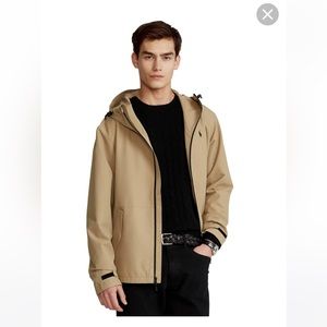 Polo Ralph Lauren BOATING
KHAKI Men's Hooded
Windbreaker Jacket,NEW